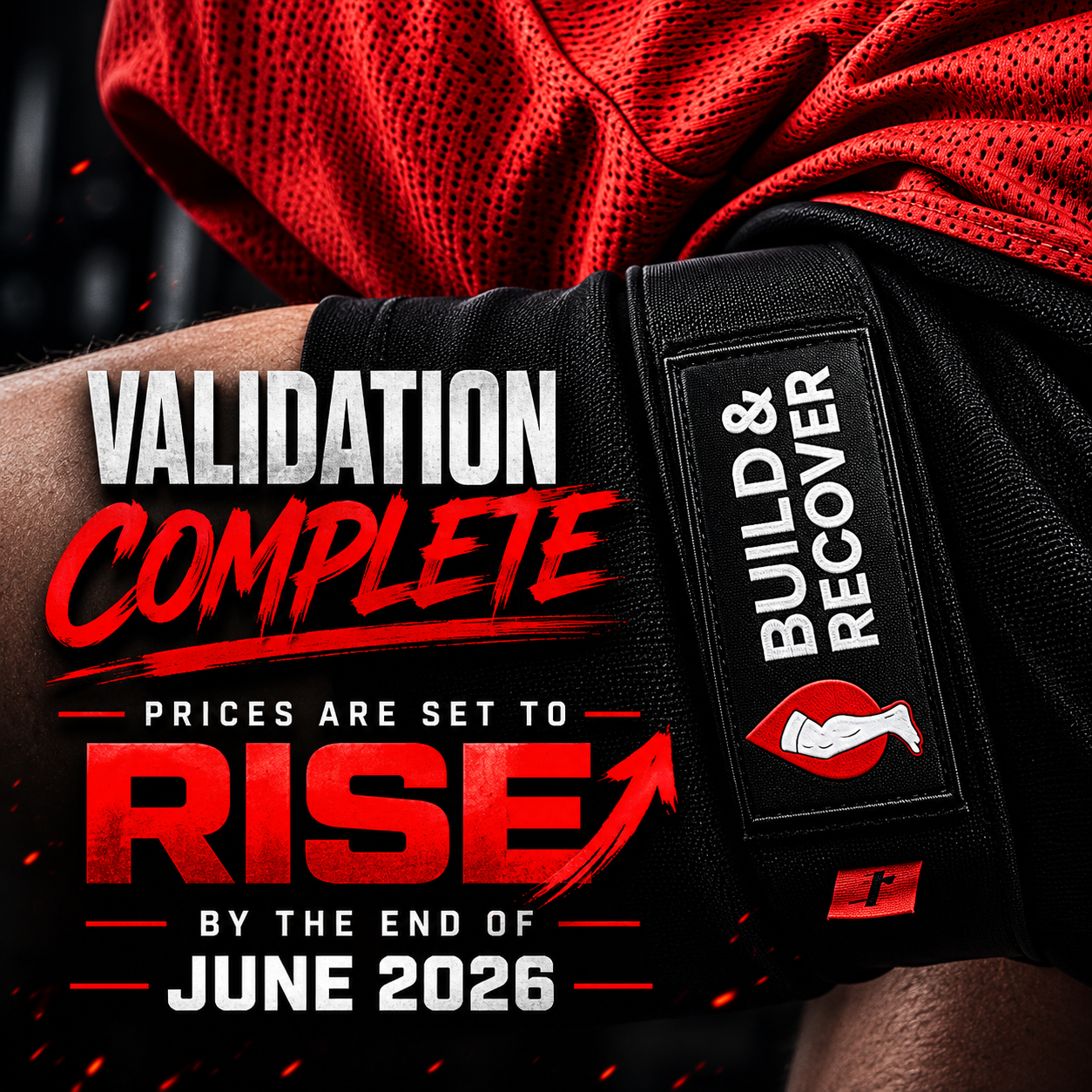 Blood Flow Restriction (BFR) Leg Cuff - Pair