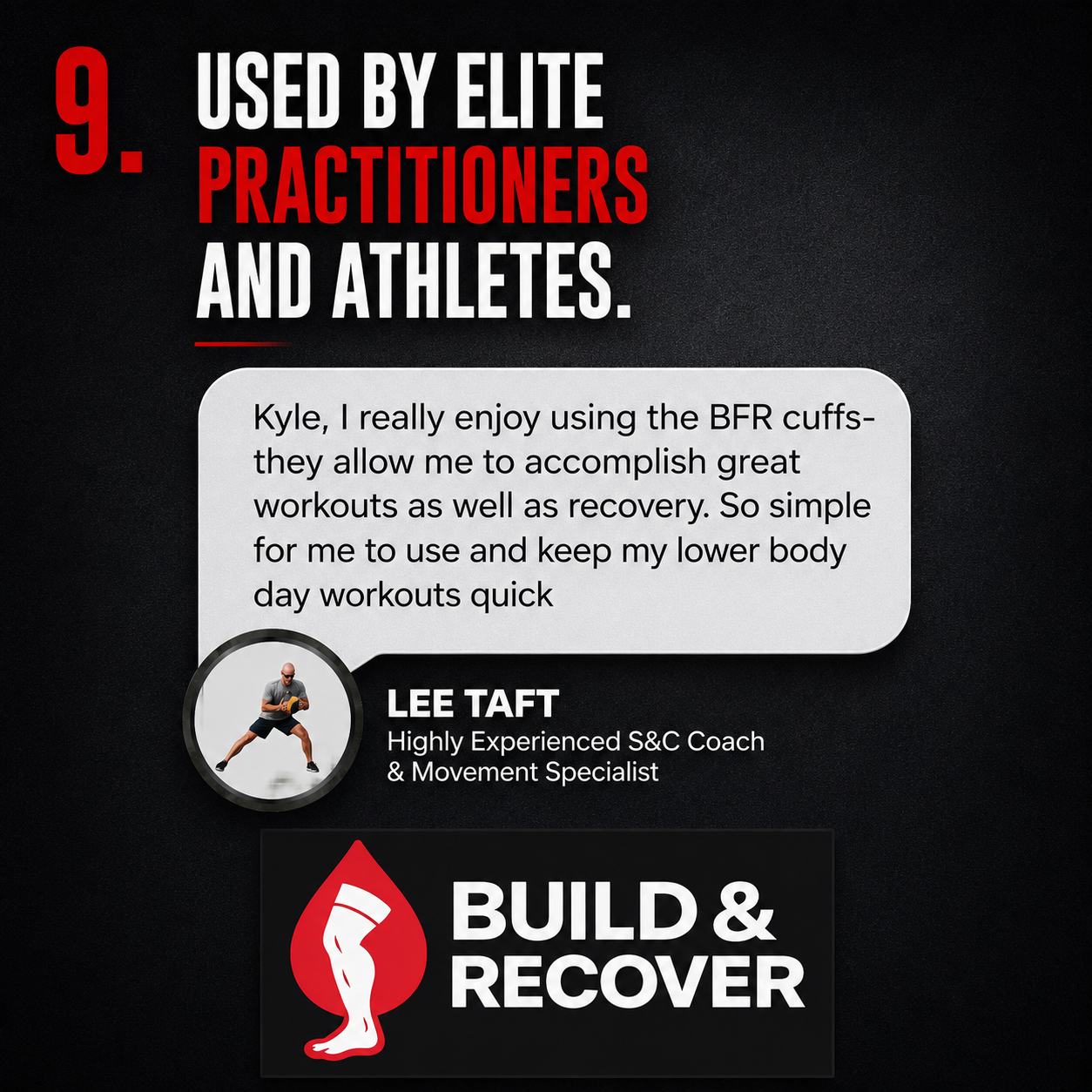 Blood Flow Restriction (BFR) Leg Cuff - Pair