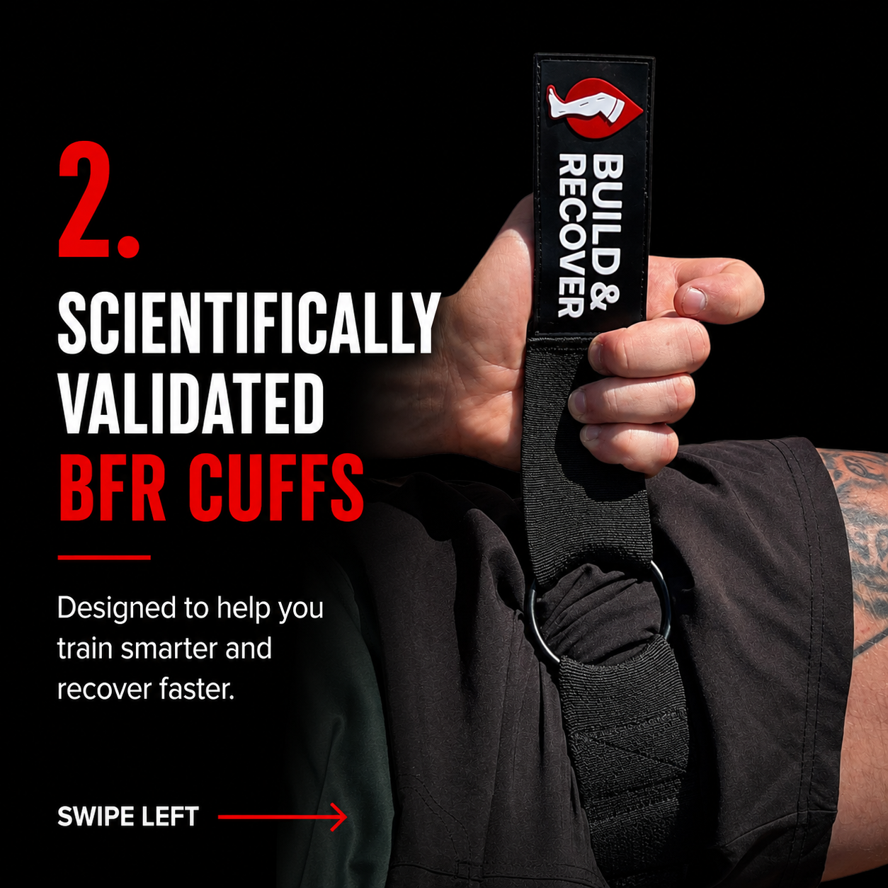 Blood Flow Restriction (BFR) Leg Cuff - Pair